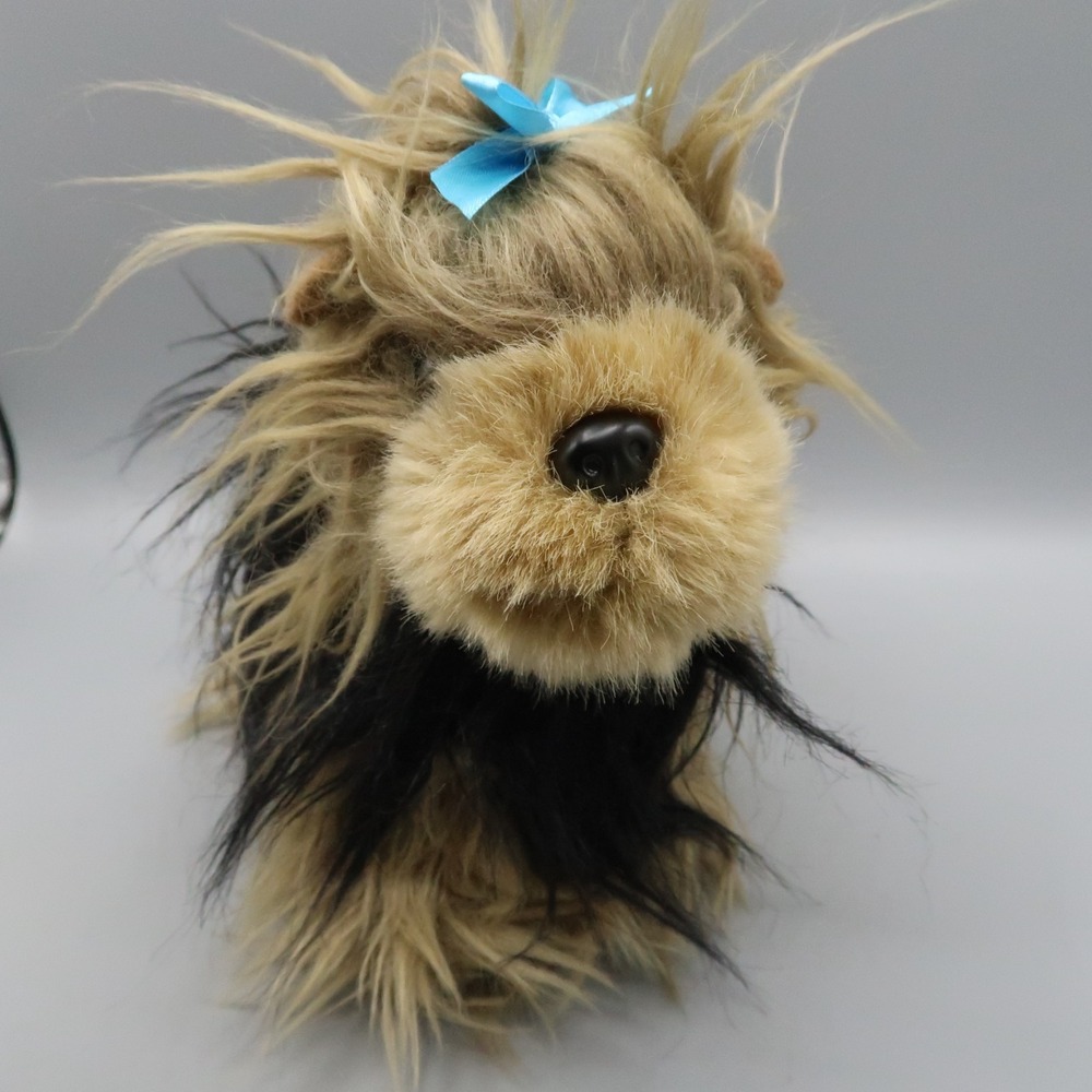 Battat Yorkie Puppy Dog Plush Stuffed Animal Toy 8" Terrier - Picture 2 of 7